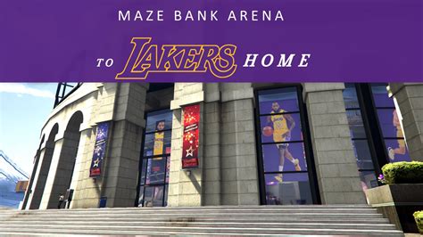 MAZE BANK ARENA TO LAKERS HOME - GTA5-Mods.com