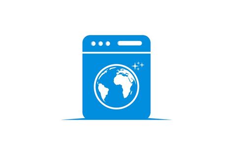 an image of a washing machine with the earth in it