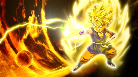 Kid Goku Shock and Awe by Boeingfreak on DeviantArt