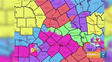 Austin City Council preliminary district map released | kvue.com