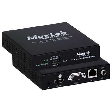 MuxLab HDMI over IP H.264 PoE Transmitter 500757-TX B&H Photo