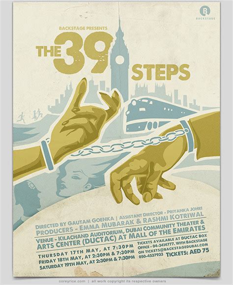 The 39 Steps on Behance