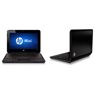 HP Mini 110-3713TU Black Intel Atom N570, Win7 Starter Netbook PC ...