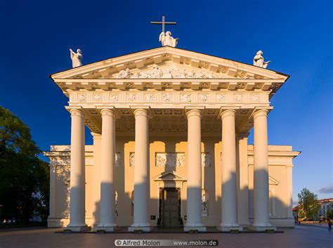 Photo of Vilnius cathedral. Vilnius, Lithuania