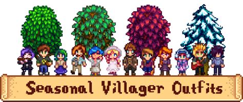 Seasonal Villager Outfits at Stardew Valley Nexus - Mods and community