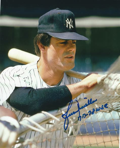 Lou Piniella Autographed Photo - 8X10