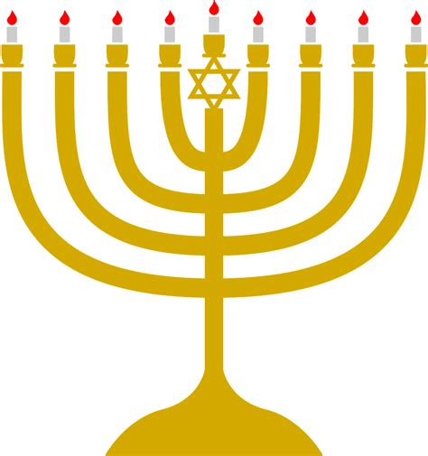 Hanukkah Lys Stearinlys - Gratis vektor grafik på Pixabay