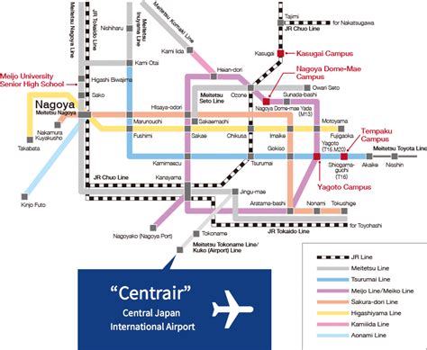 Campus Information (Access, Campus Map)｜About Meijo｜Meijo University ...