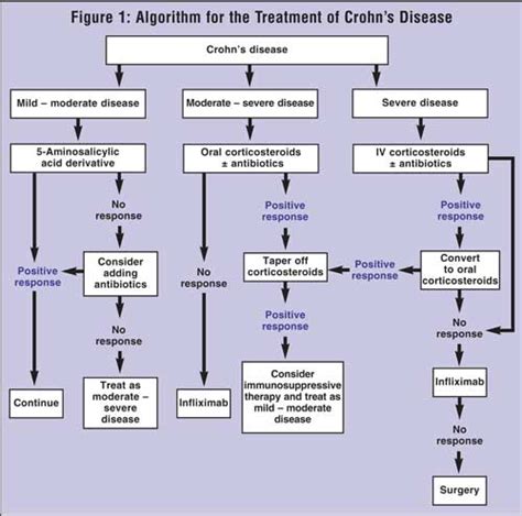 A Review on the Management of Crohn's Disease