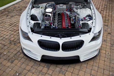 Crazy BMW M6 Build Swaps V10 For Six-Rotor Engine | Carscoops | Bmw m6 ...