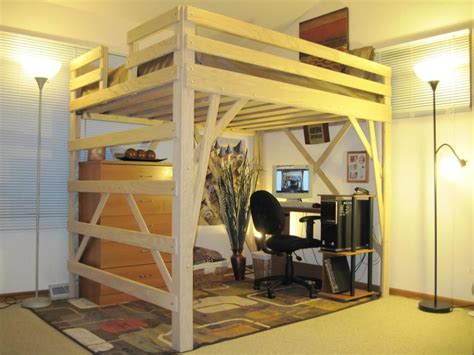 Bedroom. The Best Choices Of Loft Beds With Desks For Small Room ... Adult Loft Bed, Loft Beds ...