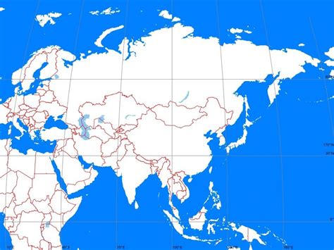 Download Free Detailed Map of Asia Continent | World Map With Countries