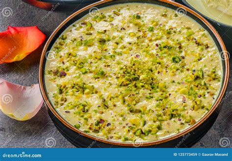 Kesar pista basundi stock image. Image of basundi, kesar - 125773459