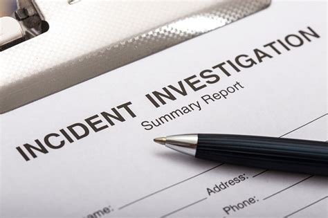 Incident Investigation Report Stock Photo - Download Image Now - iStock