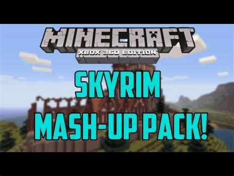 Skyrim Mash Up Pack Coming? - Minecraft (Xbox 360) - YouTube