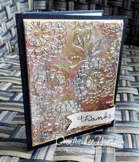 Embossing with Foil - Creativelee Yours