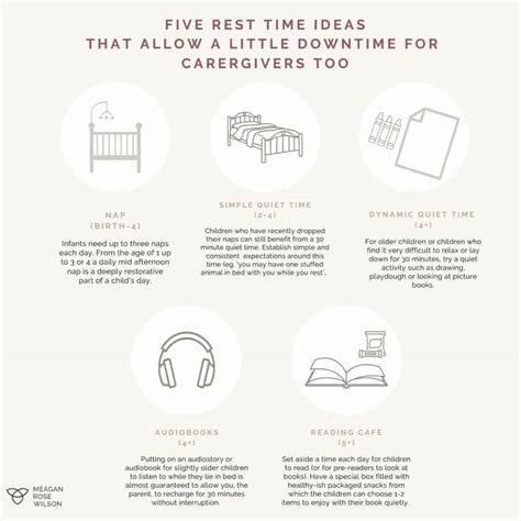 Five Rest Time Ideas That Allow a Little Downtime for Caregivers Too - Meagan Rose Wilson ...