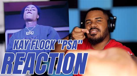 Kay Flock - PSA (Official Video) REACTION - YouTube