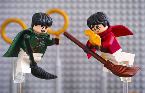 Tambov, Russian Federation - January 20, 2019 Quidditch Match Lego ...