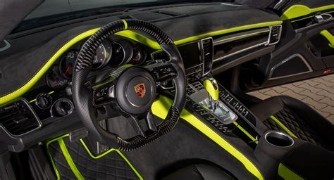 Behold A Porsche Panamera Interior With A Pagani-Like Steering Wheel And Lambo-Sourced Leather ...