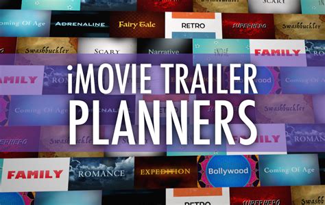 Plan a Better iMovie Trailer with These PDFs — Learning in Hand with Tony Vincent