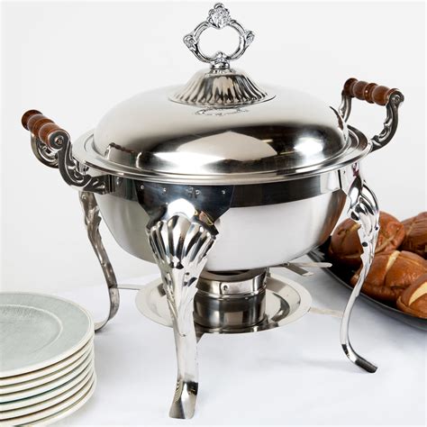 5 Qt. Round Chafer with Dome Cover