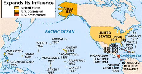 American History II : Imperialism MAP