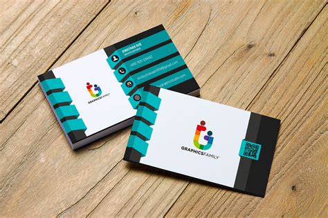 3D Creative Designer Business Card Template – GraphicsFamily