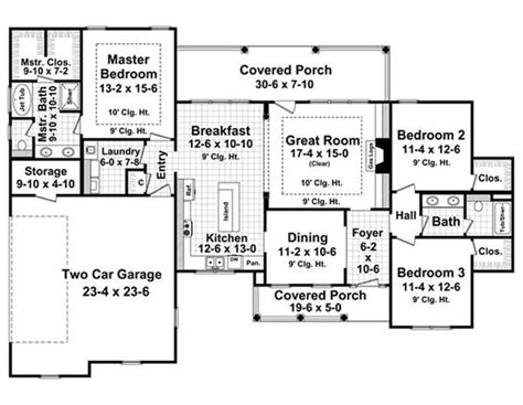 2500 Sq Foot Ranch House Plans - House Design Ideas