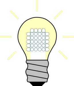 Light Bulb Led On Clip Art at Clker.com - vector clip art online, royalty free & public domain