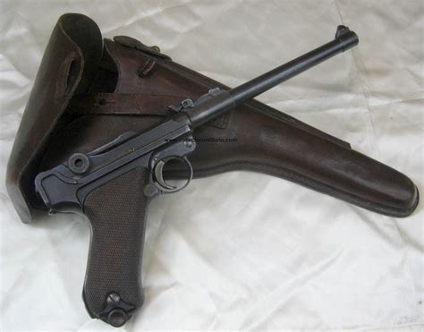 A matched 1917 DWM Artillery Luger With Original Holster