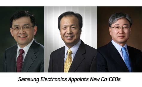 Samsung Electronics Appoints New Co-CEOs – Samsung Global Newsroom