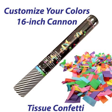 Buy Disposable Confetti Cannon with Confetti or Streamers