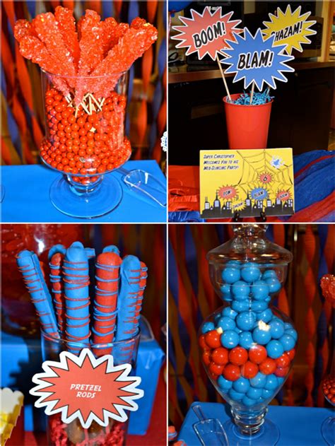 Amazing Spiderman Inspired Birthday Party Ideas - Party Ideas | Party ...