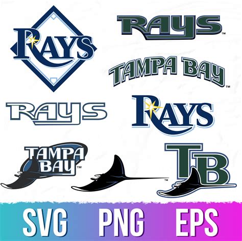 Tampa Bay Rays logo, Tampa Bay Rays svg, Tampa Bay Rays eps - Inspire ...