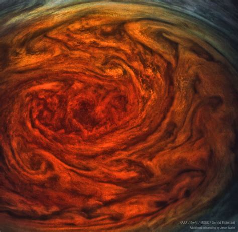 Jupiter's Great Red Spot Revealed in Images Processed by Citizen ...