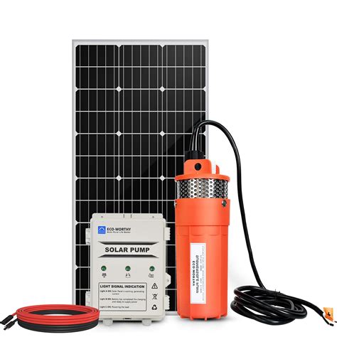 Buy ECO-WORTHY Solar Well Pump Kit with Battery Backup, 12V Solar Water ...