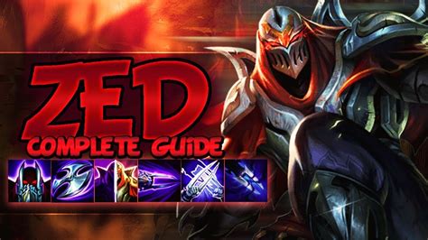 ZED GUIDE [FULLY DETAILED] SEASON 9 - Combos, Tips & Tricks, Best ...