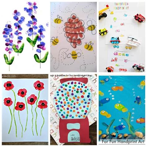 20 Adorable Fingerprint Art Ideas | Fingerprint art, Thumbprint art, Fingerprint crafts