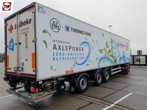 Axle Power! The pilot of the new emission-free refrigerated trailer is ...