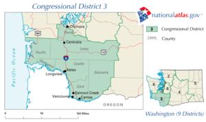 Washington's 3rd congressional district - Wikipedia