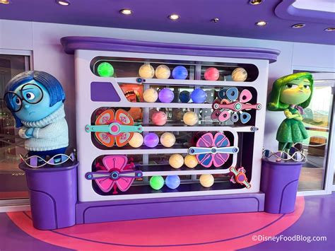 Explore the Inside Out: Joyful Sweets Candy Shop on the Disney Wish ...