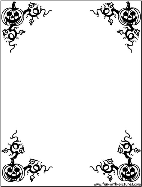 halloween clipart black and white borders 20 free Cliparts | Download images on Clipground 2024