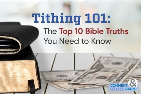 Tithing 101: The Top 10 Bible Truths You Need to Know - KCM Blog