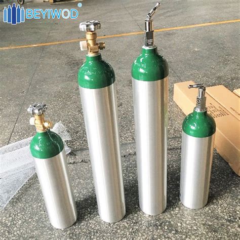 China High Pressure Aluminum Small Portable Oxygen Cylinder Medical Oxygen Gas Cylinder - China ...