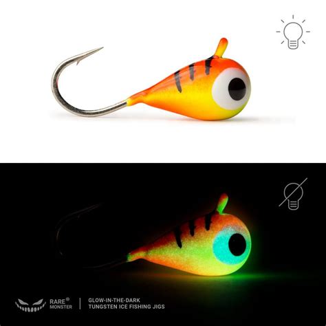 Tungsten Ice Fishing Jig – Rare Monster