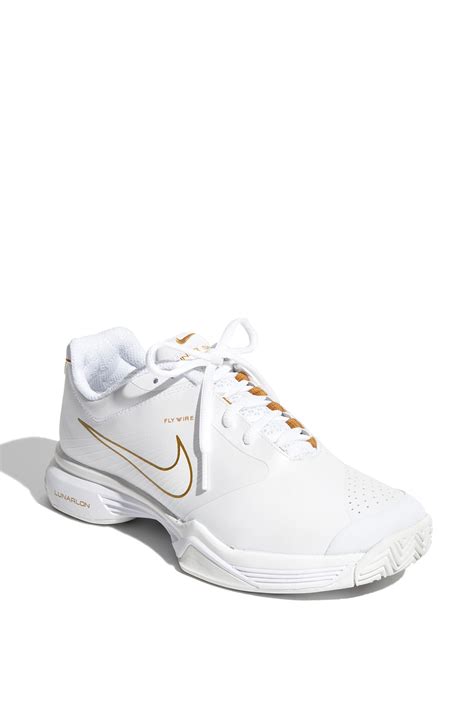 Nike Lunar Speed 3 Tennis Shoe (women) in White (white/ white/ bronze) | Lyst