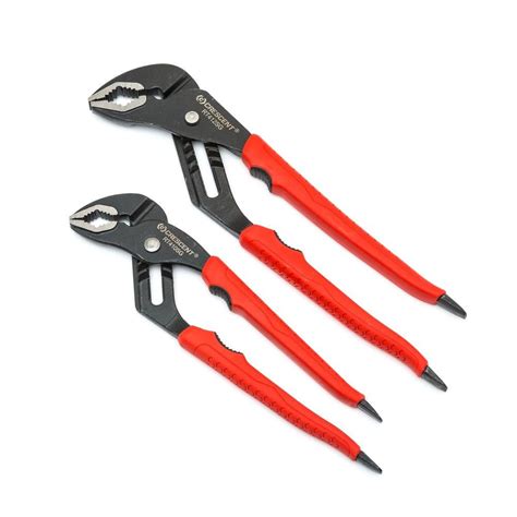 Crescent Tongue and Groove Pliers Set (2-Piece)-RT400SGSET2 - The Home Depot