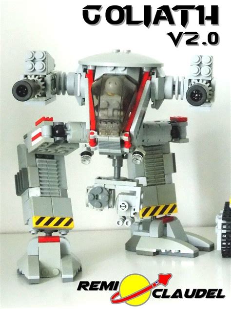 LEGO Starcraft Terran Goliath(3) By Remi Claudel | Lego creations, Cool lego, Lego