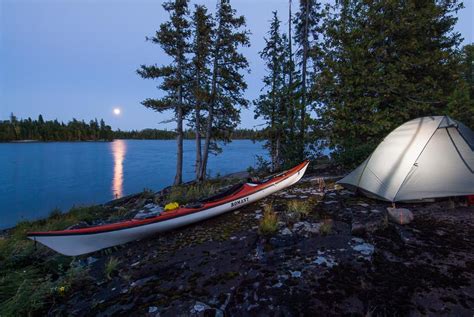 Lake Nipigon Kayak Campsite • PaddlingLight.com